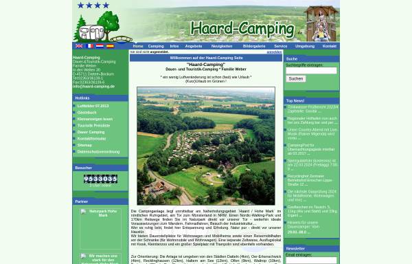 Vorschau von www.haard-camping.de, Haard-Camping
