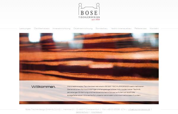 Bose Tischlerdesign GmbH & Co. KG