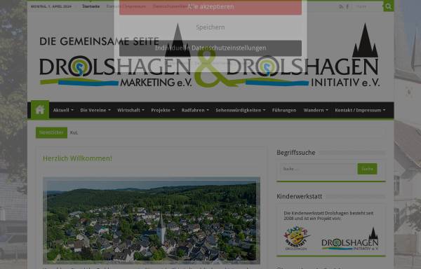 Vorschau von www.drolshagen-marketing.de, Drolshagen-Marketing e.V.