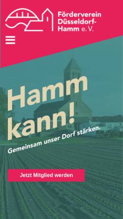 Vorschau der mobilen Webseite duesseldorf-hamm.de, Hamm