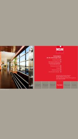 Vorschau der mobilen Webseite www.msm-generalbau.de, Montage Service Minutillo GmbH