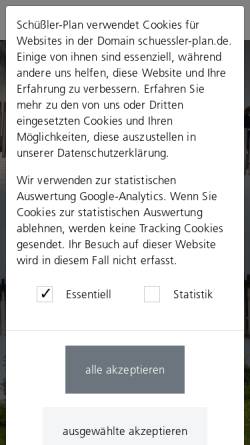 Vorschau der mobilen Webseite www.schuessler-plan.de, Schüßler Plan Consult GmbH