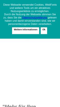 Vorschau der mobilen Webseite www.koppetsch.de, Koppetsch Orthopädietechnik und Sanitätshaus