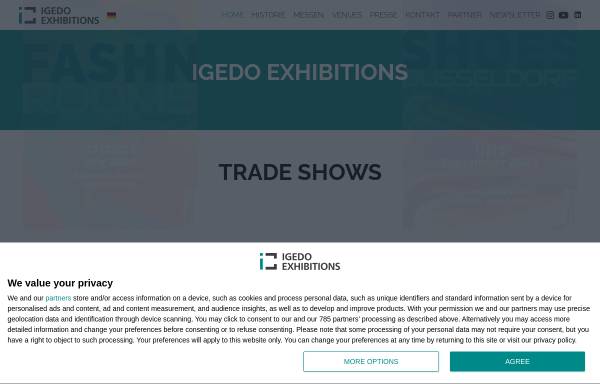 Vorschau von igedo.com, Igedo Company GmbH & Co. KG