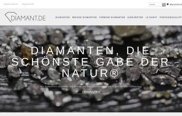 Vorschau von www.diamant.de, Maisenbacher Diamantengroßhandel