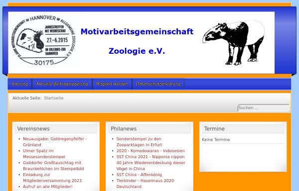 Motivarbeitsgemeinschaft Allgemeine Zoologie e.V.