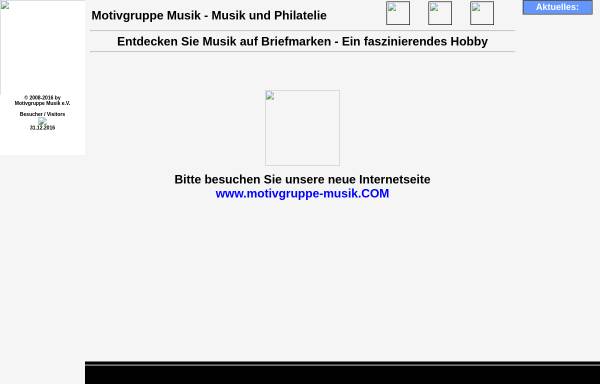Vorschau von www.motivgruppe-musik.de, Motivgruppe Musik e.V.