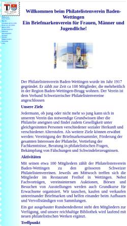 Philatelistenverein Baden-Wettingen