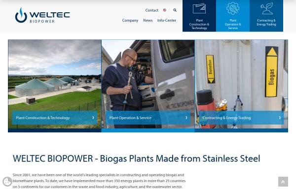 Biogasanlagen WELtec BioPower GmbH