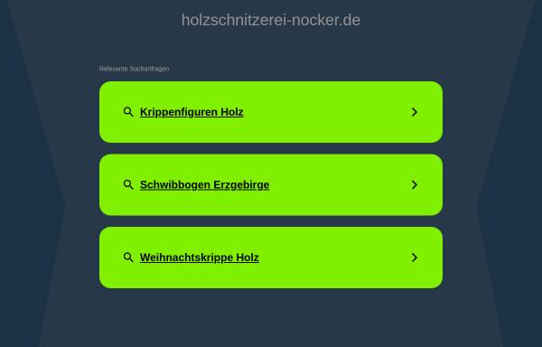 Vorschau von www.holzschnitzerei-nocker.de, Nocker, Carl P.