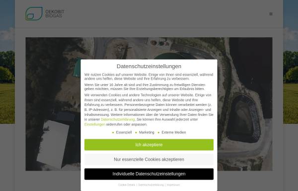 Vorschau von www.oekobit-biogas.com, Ökobit GmbH