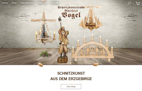 Vorschau von www.schnitzkunststube.de, Vogel, Matthias
