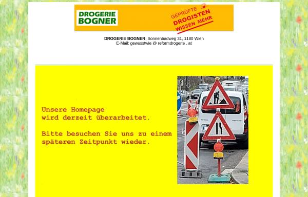 Vorschau von www.reformdrogerie.at, Drogerie Bogner