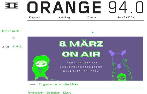 Vorschau von o94.at, Orange 94.0 - Freies Radio Wien