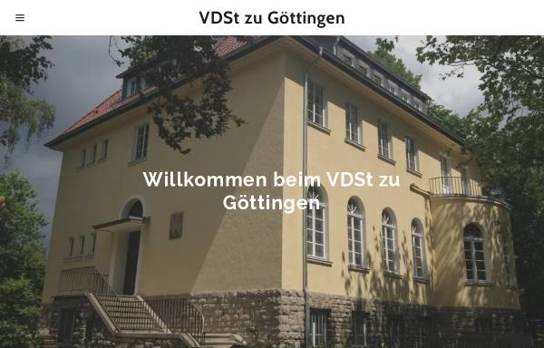 Vorschau von vdst-goettingen.de, VDSt Göttingen