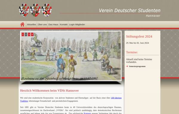 Vorschau von www.vdst-hannover.de, VDSt Hannover
