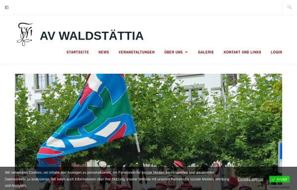 Vorschau von www.waldstaettia.ch, Akademische Verbindung Waldstättia