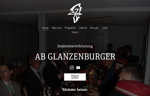 Vorschau von www.glanzenburger.ch, Studentenverbindung Glanzenburger