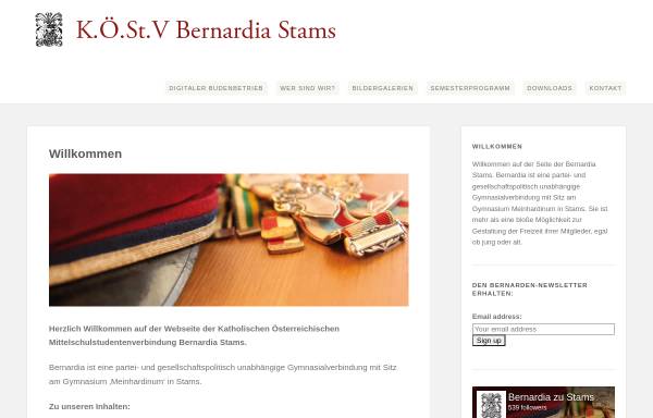 Vorschau von www.bernardia.at, Bernardia Stams