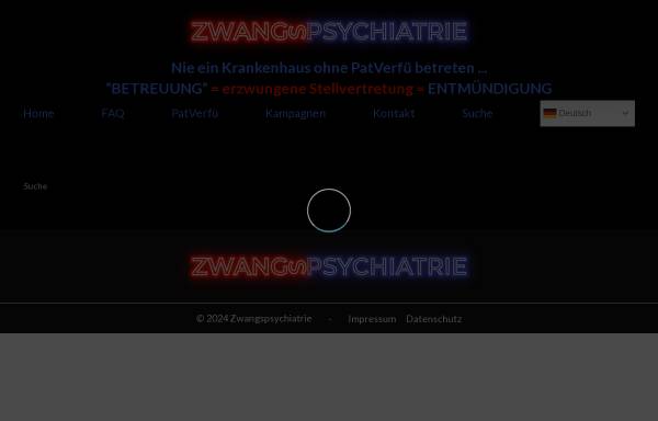 Vorschau von www.psychiatrie-erfahrene.de, Euthanasie im Nationalsozialismus