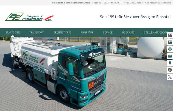 EF Transporte & Brennstoffhandel GmbH