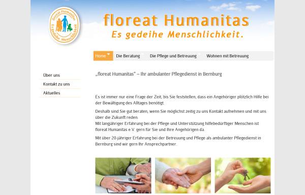 Vorschau von www.floreat-humanitas.de, floreat-Humanitas