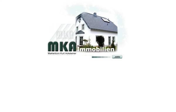 Vorschau von www.mka-immobilien.de, MKA-Immobilien Kurt Acksteiner