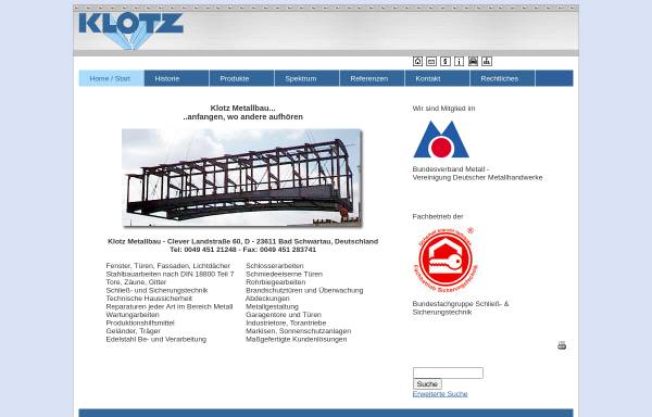Klotz Metallbau GmbH