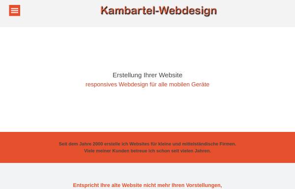 Kambartel-Webdesign