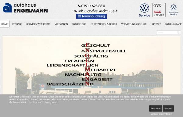 Vorschau von www.autohaus-engelmann.de, Volkswagen/Audi Autohaus Engelmann