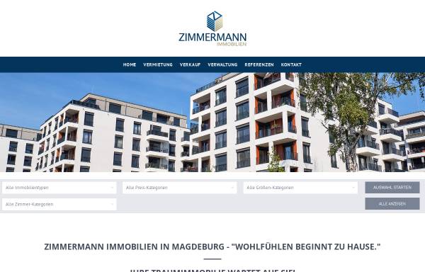 Vorschau von www.zi-immobilien.de, Zimmermann Immobilien Magdeburg