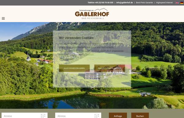 Vorschau von www.gablerhof.de, Gablerhof