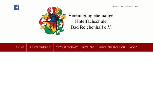 Vorschau von www.reichenhaller-vereinigung.de, Vereinigung ehemaliger Hotelfachschüler Bad Reichenhall e.V.