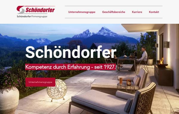 Vorschau von www.schoendorfer.de, Unternehmensgruppe Schöndorfer