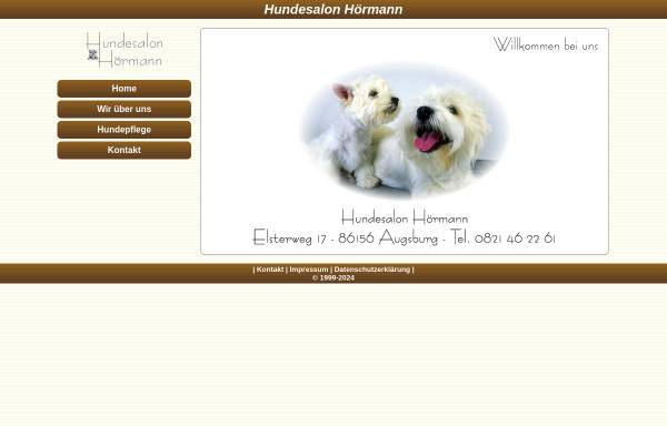 Vorschau von www.hundesalon-online.de, Hundesalon und Katzensalon Hörmann