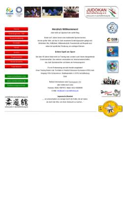 Vorschau der mobilen Webseite www.judo-in-aschaffenburg.de, Judokan Aschaffenburg e.V.