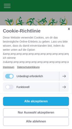 Vorschau der mobilen Webseite www.wsv-aschaffenburg.de, WSV Aschaffenburg