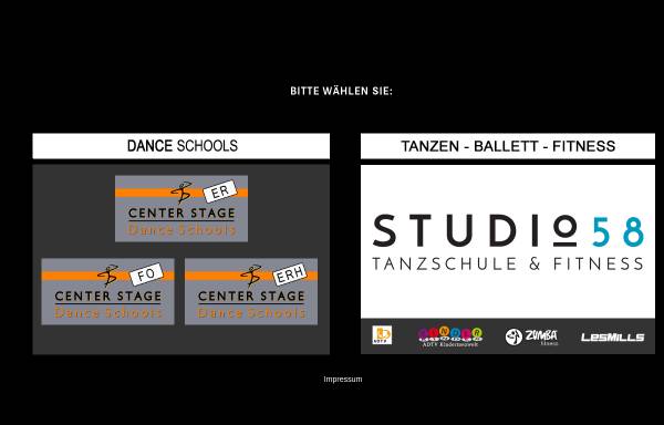 Vorschau von www.centerstage-erlangen.de, CENTERSTAGE: Tanzschule Erlangen