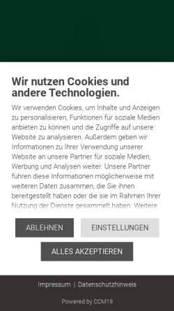 Vorschau der mobilen Webseite www.kitzmann.de, Kitzmann-Bräu GmbH & Co. KG