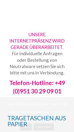 Vorschau der mobilen Webseite www.die-packende-werbung.de, Die Packende Werbung