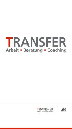 Vorschau der mobilen Webseite www.transfer-personalberatung.de, Transfer eK