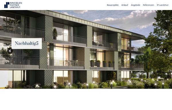 Vorschau von www.ip-landshut.de, Immobilien Partner
