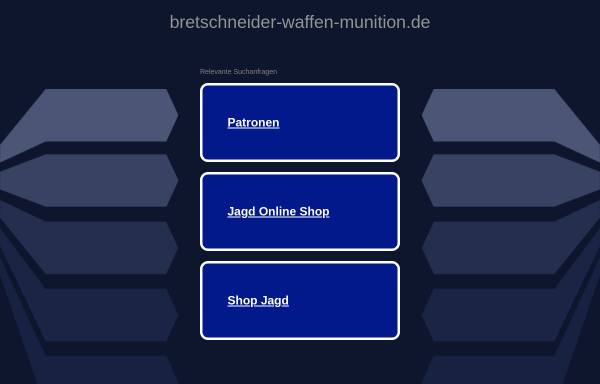 Vorschau von www.bretschneider-waffen-munition.de, Bretschneider Waffen-Munition