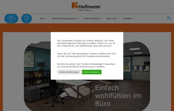 Vorschau von www.hofmann-online.de, Schreinerei Josef Hofmann