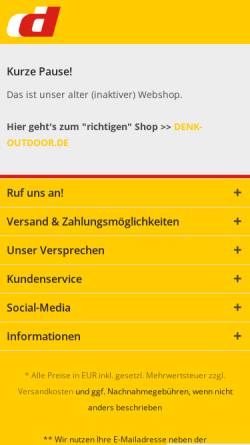Vorschau der mobilen Webseite www.wandern-klettern.de, Abenteuer Sport - Bichlmoser und Oberhofer