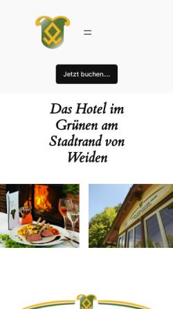 Vorschau der mobilen Webseite www.hoelltaler-hof.de, Hotel Restaurant Hölltaler Hof