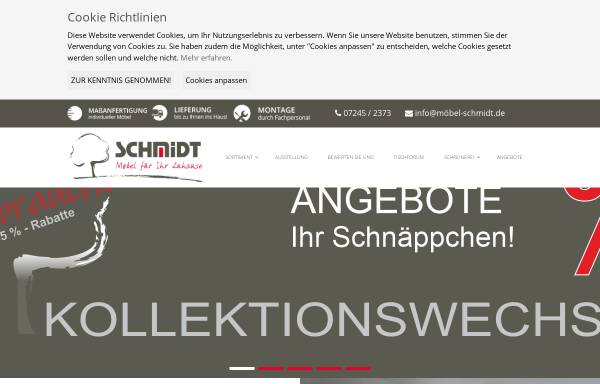 Vorschau von www.moebel-schmidt.de, Möbel Schmidt GmbH
