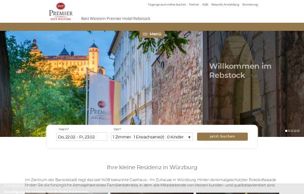 Best Western Premier, Hotel Rebstock zu Würzburg GmbH