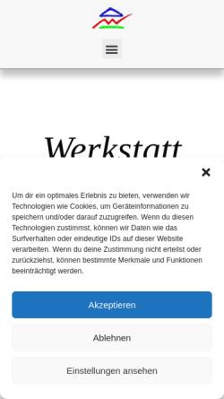 Vorschau der mobilen Webseite www.werkstatt-kassel.de, Werkstatt Kassel e.V.