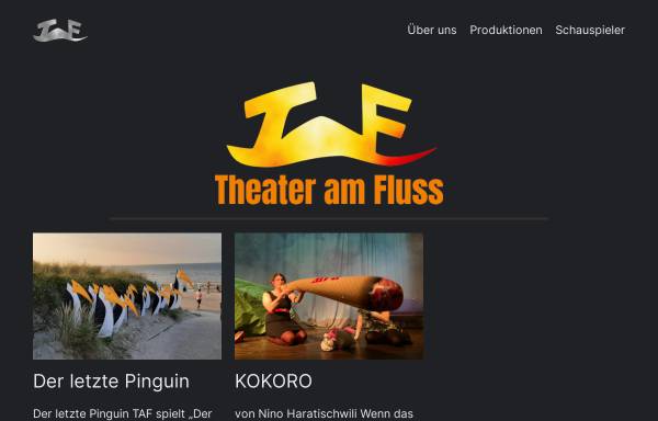 Vorschau von www.theater-am-fluss.de, Kassel, Theater Am Fluss (TAF)